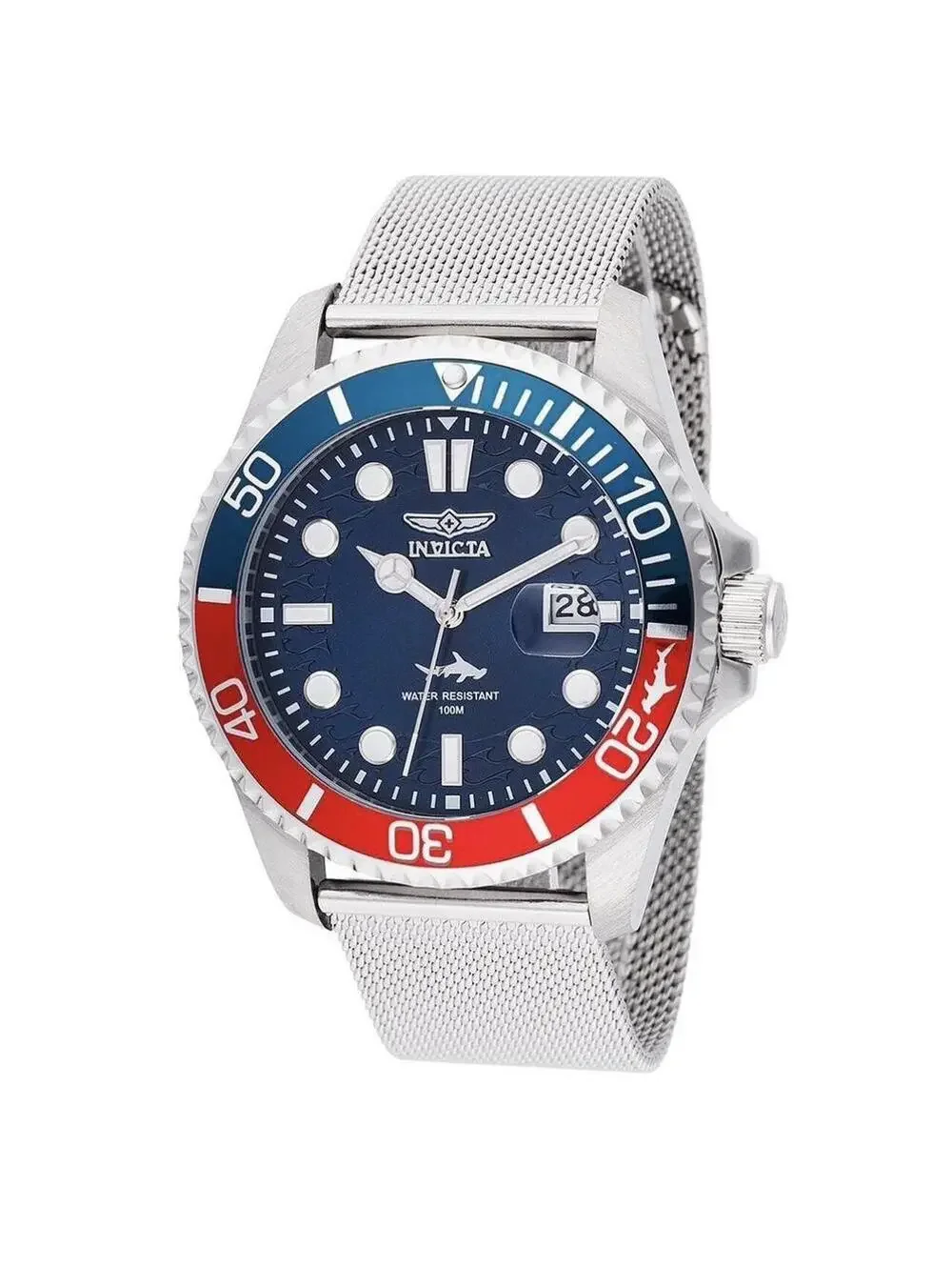 Invicta Pro Diver Curve Mens Watch 43mm, Brand New 47175 NWT
